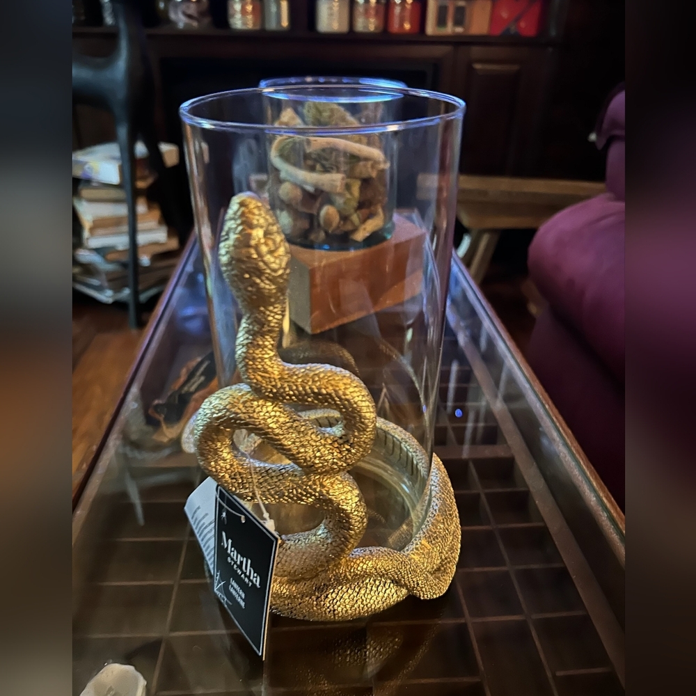 Martha Stewart LG Snake 🐍 Candle Holder! BNWT!